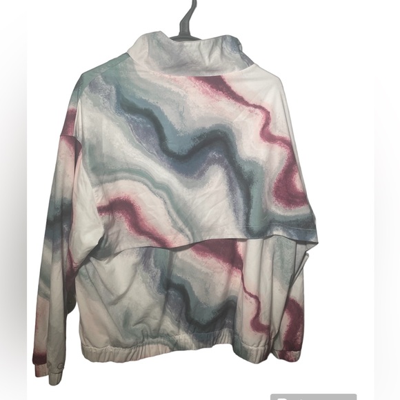 Calia Lined Jacket Airbrush Crystal Multi Zipper with Pockets Performance XL - Picture 6 of 8